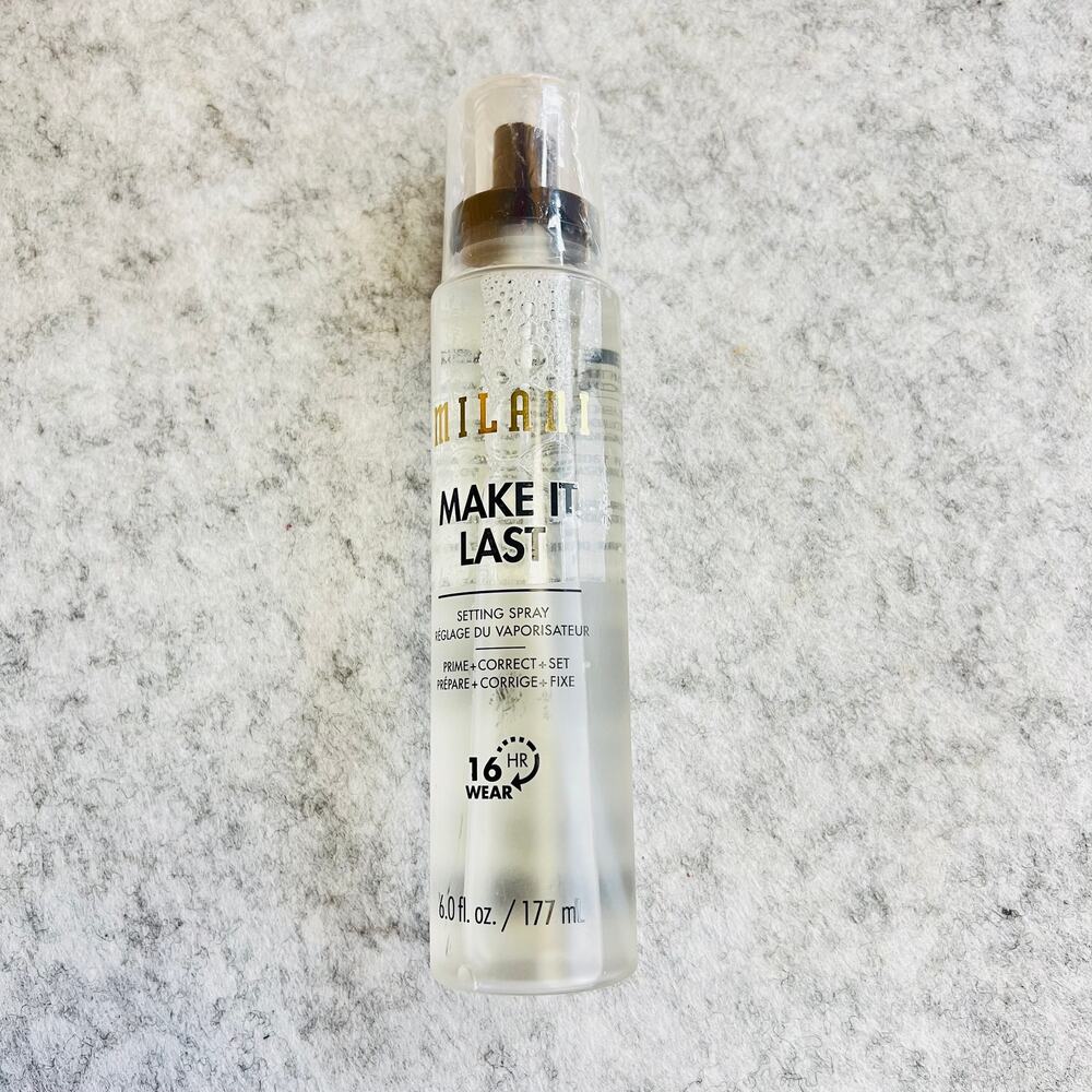 MILANI Make It Last Original Natural Finish Setting Spray  16 Hr Wear 6 Fl Oz US